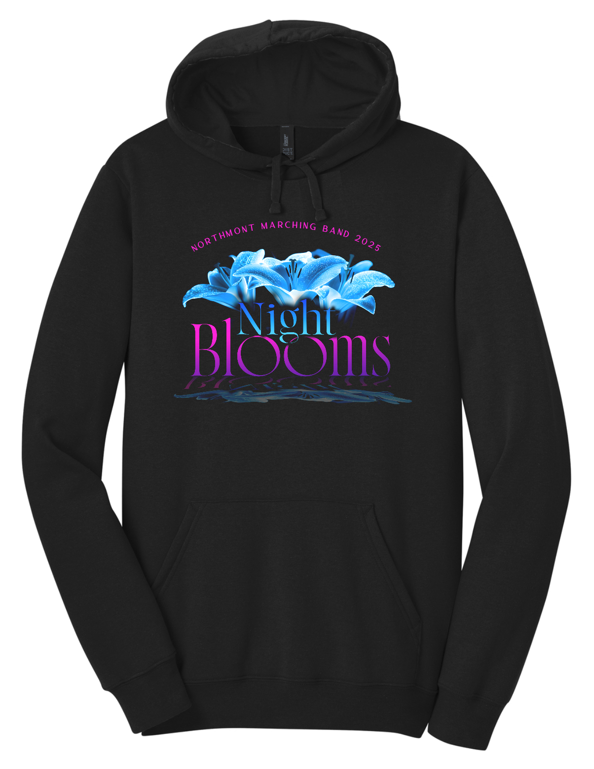 Night Blooms Hooded Sweatshirt