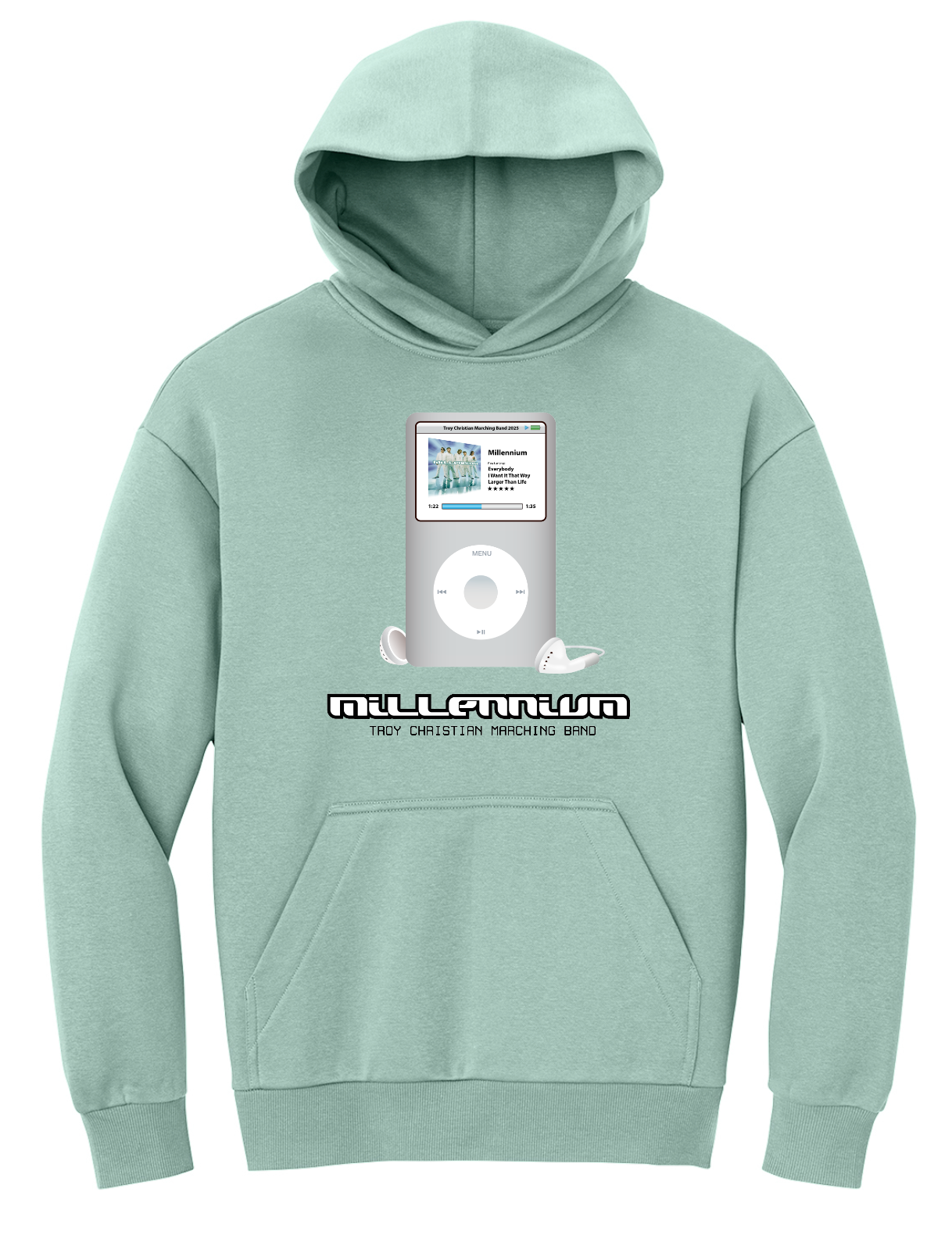 Millennium Fleece Hooded Sweatshirt