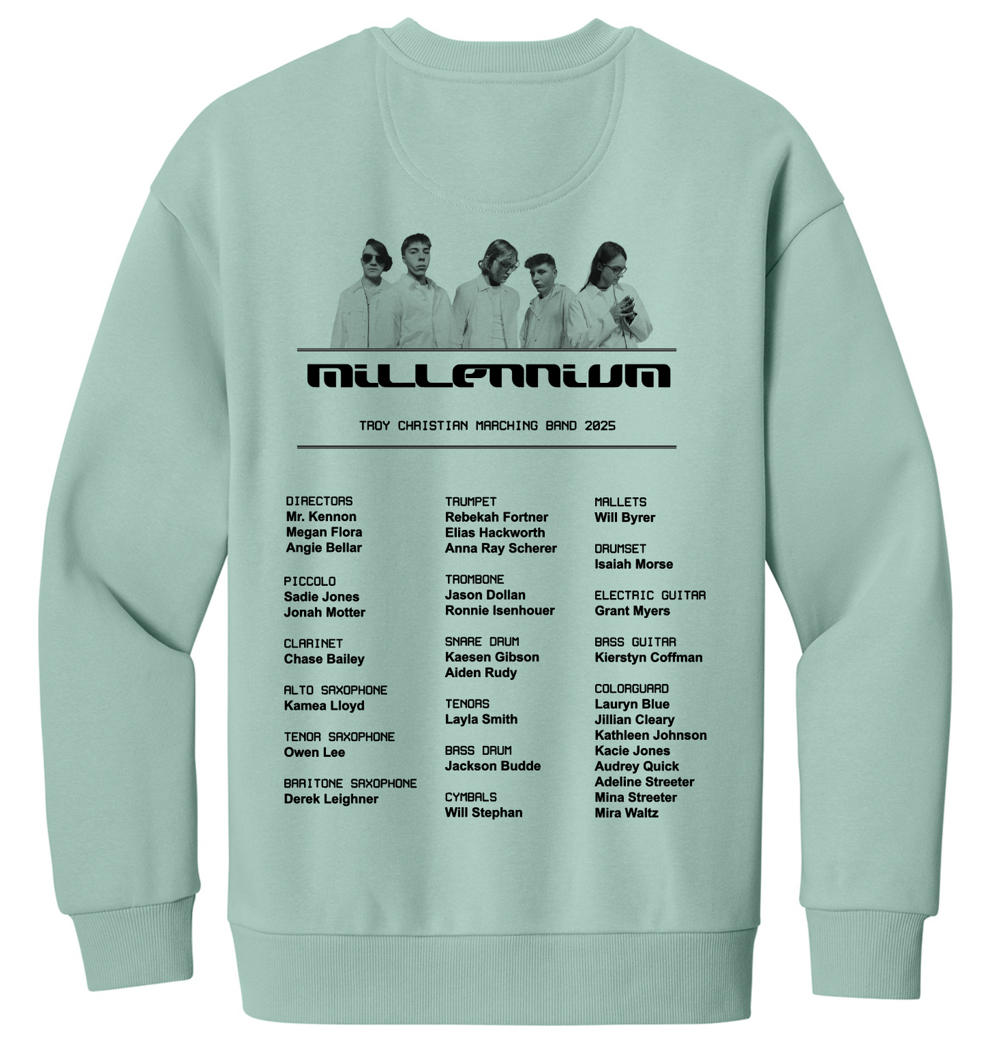 Millennium Crewneck Fleece Sweatshirt
