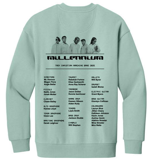 Millennium Crewneck Fleece Sweatshirt